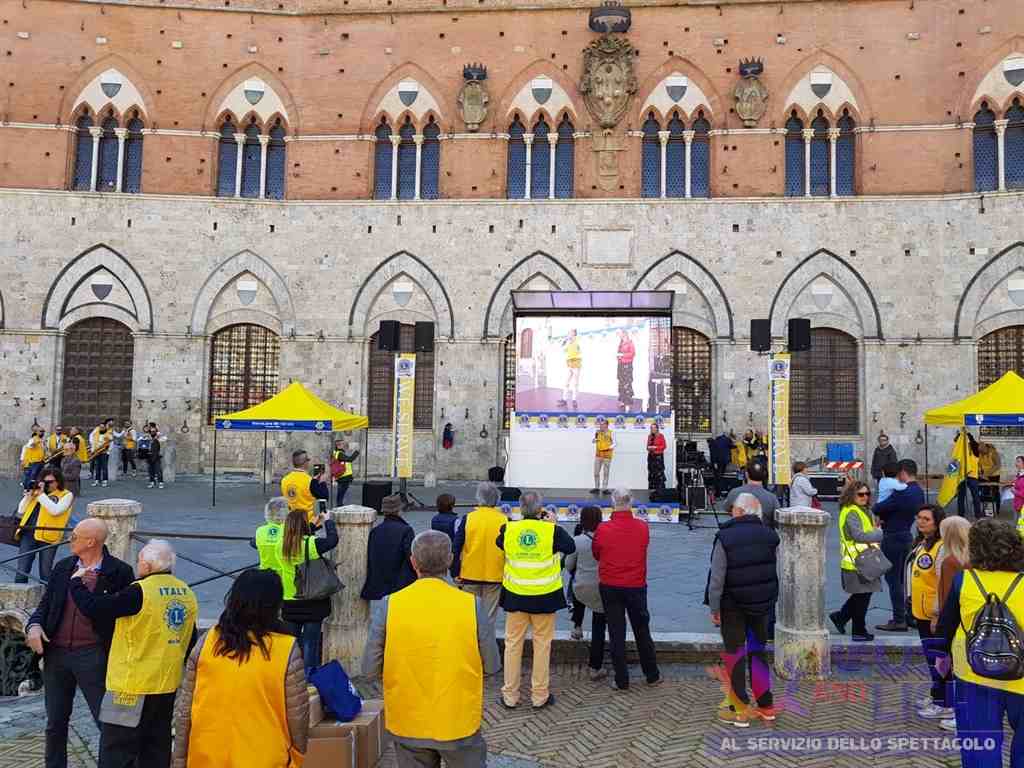 Lions Day Piazza del Campo Siena - 8/4/18 